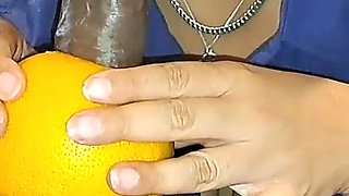 Wild English Bbw BBC Nata4sex Amazing Fruit Sex Multiple Orgasm Cumshot