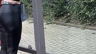 Dragged Away by a Stranger at the Bus Stop and Fucked Hard!