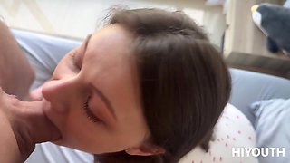 She Couldnt Say No. Rough Face Fuck With My Stepsister With Verified Amateurs