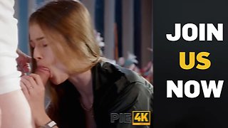 Debt4k. Sloppy Blowjob and fleshy pussy for debt