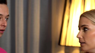 Hungarian MILF stepmom likes her stepson