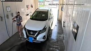 AmWednesday - Van Wash Pt two (Exterior Security Camera Angle)