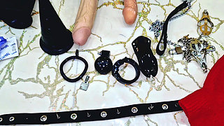 Chastity Belt and Anal Play