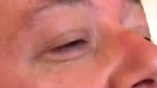 Italian hairy pussy wife does her first amateur fuck scene