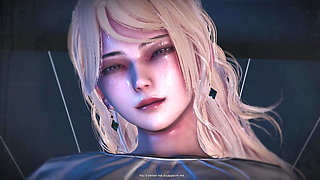 B058 the Reign of the Blonde, Mature Female Teacher the Bespectacled Man Went From a One-time Depravity to a Lifelong Enslavemen