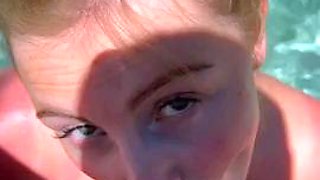 Magic Mia gets her pussy fucked in the pool