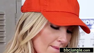 Big Tits Coach Fucks Her Star Player to Test His Size