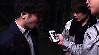 Group sex hardcore double blowjob swallowing cum