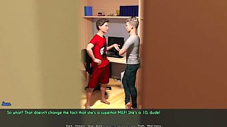 Hot Wife & Stepmom Roleplay - Big Tits MILF Cheats in 3D Sex Game