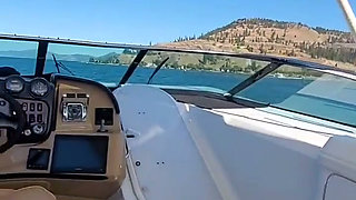 JOI Solo Fun on Yacht
