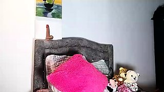 Amateur webcam slut creampie masturbate