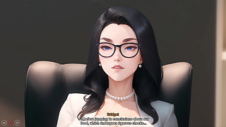 Animation MILF Gives the Newcomer Guy a Gentle, Passionate Hotel Welcome