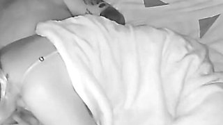 Puchis - Mexican MILF with Small Tits Catches Her Neighbor Masturbating and Asks Him to Put His Cock in Her
