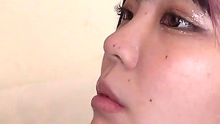 Satomi Gave Me a Sticky, Teasing Deepthroat and Swallowed Every Drop of My Cum!