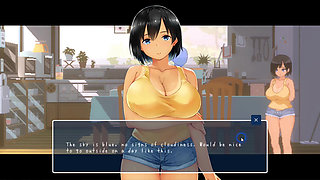 Hentai Game - Busty Woman's Intense Summer Sex in the Countryside