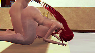 HOT STEPMOM SEX WITH HER STEPSON'S FRIEND TOO HOT