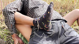 Full Sex with Mother in Law in the Fields Outside, XXX Video