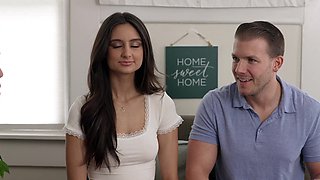 Eliza and Vanna take turns pleasing Ryan & Codey in a steamy foursome