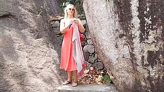 Beautiful Blonde Mature Wife Enjoys Her Day