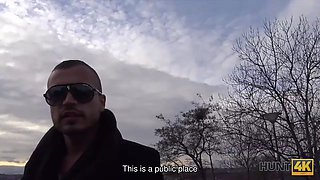 Hunt4k. cuckold can’t stop his gf selling her very hot figure