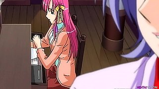ASS FUCKING creampie with carrot in the slit - Hentai Ahegao