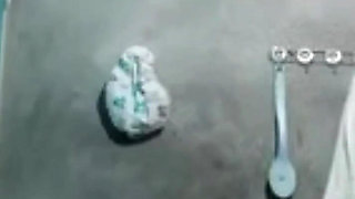 Srepaunt Is Taking A Shower Making A Big Cock