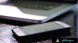 GIRLSWAY - Squirter Adriana Chechik's Hot Yoga Class With Megan Rain Turns Into SQUIRT FEST - PART 1