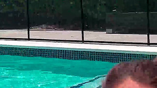 Busty Babe Maddy May Gets Fucked Poolside by Big Dick Jmac