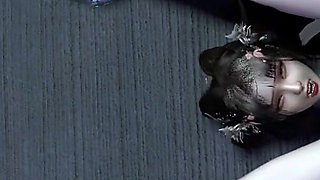 3D Cute Asian Babe Wearing Sexy Dress Got Fucked by Huge Cock