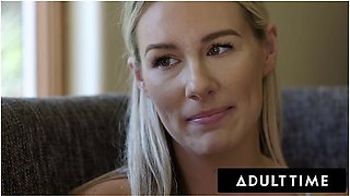 Stunning Nurse Laney Grey Comforts Grieving Lesbian Bunny Madison With Her Tongue!