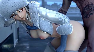 Internal cumshot, outside fuck, animated cartoon