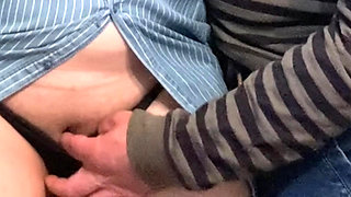 Random Stranger's Sticky Fingers Under Dress