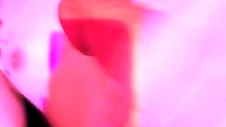 Small tits shemale gets banged in bed