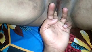 First time Indian girl experiences intense anal session