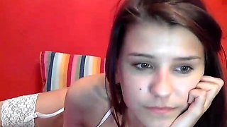 Teen Cute Italian Brunette Solo At