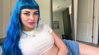 Cum craving milf housewife sucks POV cock with passion