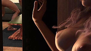 Project Myriam #8 - fucking with stranger in front of her stepdaughter - 3d hentai game