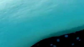 Watch BBW Nurse Vicki Exercise in Pool with Underwater Camera See My