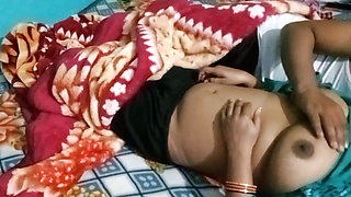 Very beautiful Indian college girl having sex with her lover.