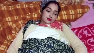 Step sister was fucked by her stepbrother in winter season when she was alone her bedroom, full xxx video of Indian hot chick Lalita bhabhi