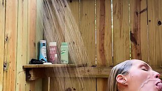 Sexy amateur blonde blowjob amp cumshot HD