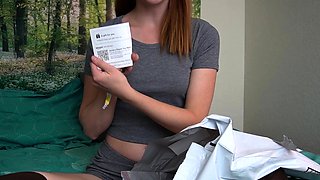 Amateur blondie solo anal masturbation