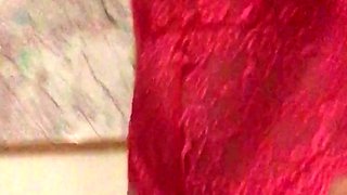 Big boobs milf masturbates with her dildo