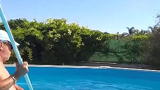 Meg and the Pool Cleaner