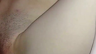 Close up - Tight Petite Pussy Gets Creampie in Pink Panties (full Video)