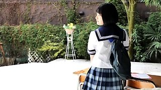 Japanese teens super wet solo show Uncensored