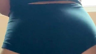 Farting in Black Panties