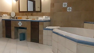 Backstage "she Peed and Wiped Her Wet, Hairy Pussy"