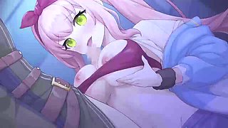 Okitas Big Tits in Kuro Sports Hentai by Studio TTT