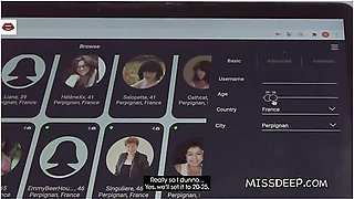 Perfect French Room Service: Maid Cleans His Room And Dick With Rachel Adjani